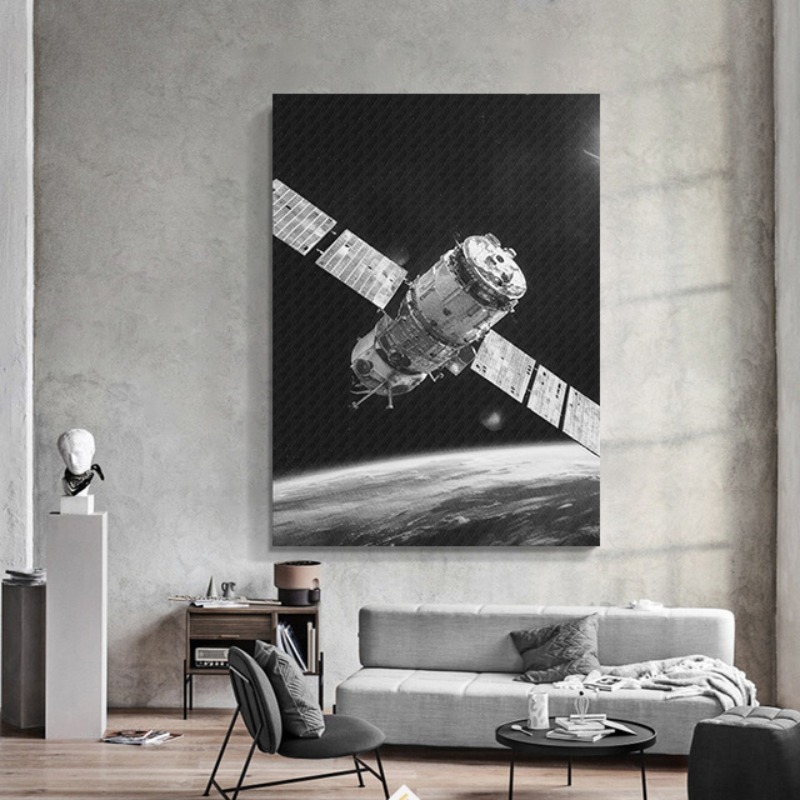 NASA Retro Space Canvas Print  - Star Map Poster 评论和价格