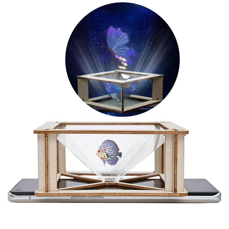 DIY 3D Holographic Projector K - Science Kit 评论和价格