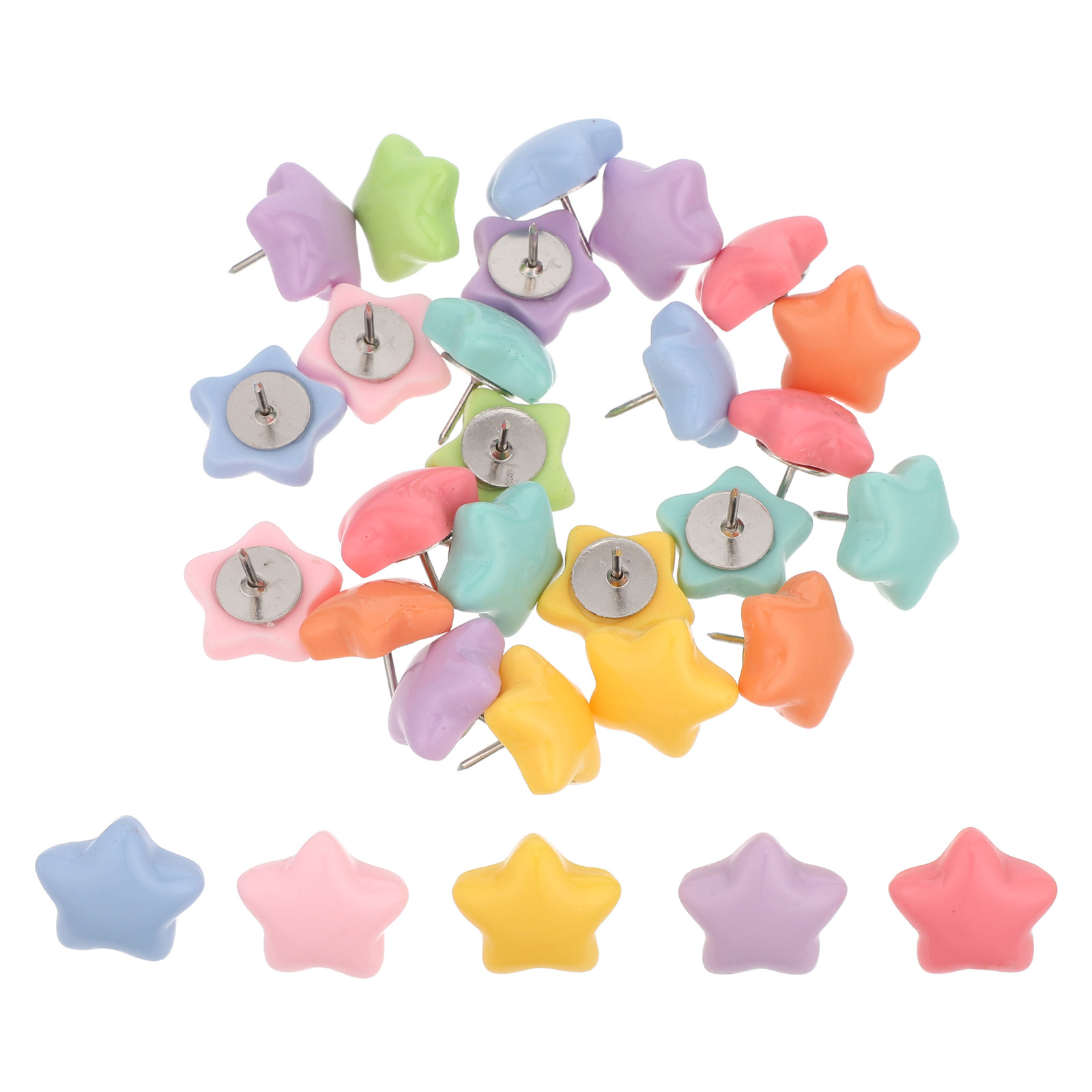 30Pcs Star Thumb Tacks Resin F - Star Map Poster 评论和价格