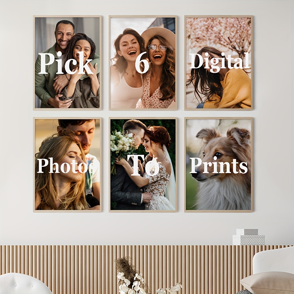 6pcs/set Custom Canvas Prints  - Star Map Poster 评论和价格